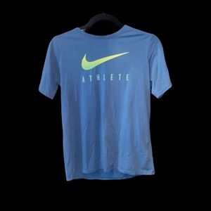 NIKE, blue and green, XL (fits like medium)